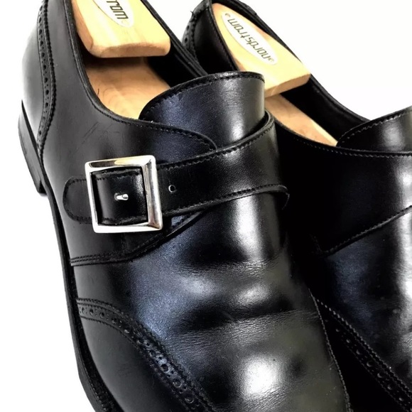 Crockett Jones Men\'s Black Monk Strap Oxford main image 7